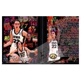 Caitlin Clark 2023 Flair Hot Numbers Rookie