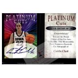Caitlin Clark Platinum Cuts Auto Facsimile