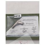 Hand Crafted 999 Silver 1911 Pistol $130