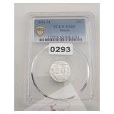 1942-M Mexico 20 Centavos Silver MS66 $250