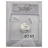 2023 3g China Panda Proof Platinum Coin $500