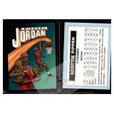 Michael Jordan Error 1990 Cartoon Promo Pippen