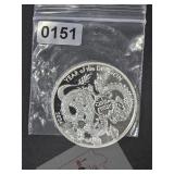 2024 Year of the Dragon Silver Round $240