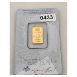 PAMP Suisse 2.5g Fine 999.9 Bar $884