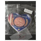 2025 The Last Penny Final Issue Copper Heart