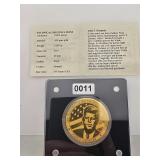 2021 Senegal John F. Kennedy Proof GOLD .999 $130