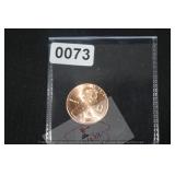 2025-D Omega Lincoln Copper Penny MS $130