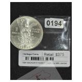 1984 Mexico Silver Libertad 1 Onza Coin $750