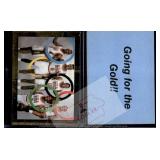 1992 Jordan USA Olympic Going for Gold Promo Card