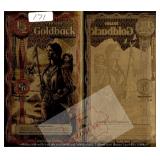 1/2 Idaho Goldback 1/2000 Troy Ounce 24K Gold