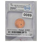 ICG Broad Stuck Error Penny 'Sin City Hoard' $382