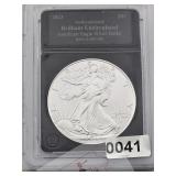 2023 Brilliant Uncirculated Silver Eagle $240