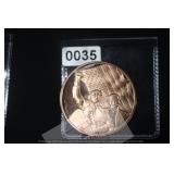 Trump Assassination Attempt Copper Coin $130