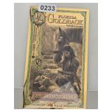 Florida 1/2000 24k Goldback Aurum 2023 $130