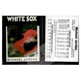 Michael Jordan 1986 Topps Style Baseball Card