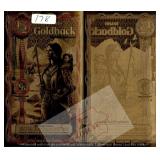 2023 Idaho 1/2 Goldback 1/2000 Oz 24K Gold