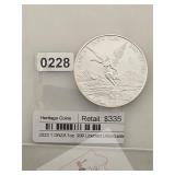 2022 Mexico Libertad Silver 1oz Coin $670