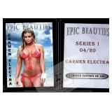 Carmen Electra Epic Beauties Trading Card