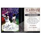 Bo Jackson Sanders Platinum Cuts Facsimile Card