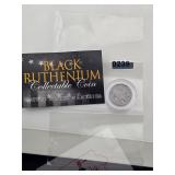 Black Ruthenium Buffalo Nickel Coin $130