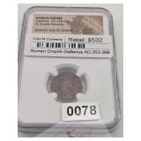 Roman Empire Gallenus AD 253-268 $532