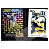 Tom Brady 1996 Gold Prism Rookie Card