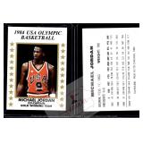 Jordan 1984 USA Olympic Promo Card Stars