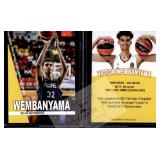 Wembanyama 2021 Hot Shot Prospects Rookie Card