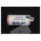 Zachary Taylor Presidential Dollar Roll $130