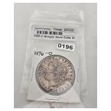 1896-O Morgan Silver Dollar Coin $13000