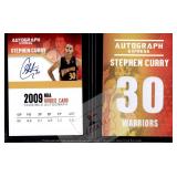 Stephen Curry 2009 Auto Express Rookie Facsimile