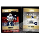 Tom Brady 2000 Rookie Phenoms NFL Rookie Card