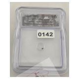 Worlds smallest gold  Coin ICG Genuine $130 GOLD