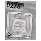 Geiger Schloss Guldengossa 20g Silver $154