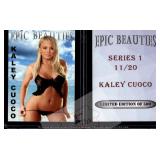 Kaley Cuoco Epic Beauties Trading Card