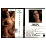 Karen Price Playboy 1981 Silver Bar Card 84