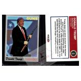 Donald Trump Guns Parody Trading Card Issue