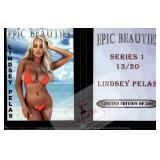 Lindsey Pelas Epic Beauties Trading Card Issue