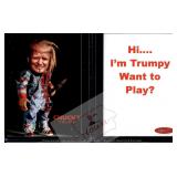 Donald Trump Chucky Parody Trading Card Issue