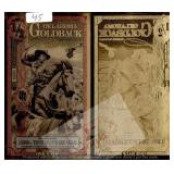1/2000 Troy Ounce 24K Gold Oklahoma Goldback