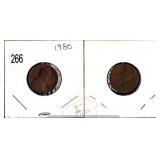 1980 Lincoln Memorial Copper Cent Coin $130