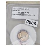 1992 S Jefferson Nickel PR70 NGC Coin Silver$130