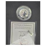 2021 Australia Silver Dragon Proof Coin $240