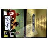 Brett Favre Man Myth Legend Promo Card Facsimile