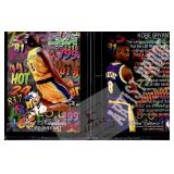 Kobe Bryant 1996 Flair Hot Numbers Promo Card