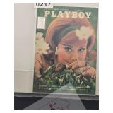 July 1963 Playboy Magazine Silver Bar $130