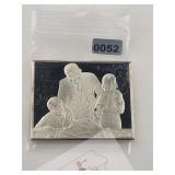 Norman Rockwell Thanksgiving Silver 3+OZ  $1270