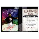 Kylian Mbappe Platinum Cuts Auto Card Facsimile