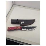 Custom Hand Forged Hunting Knife With...