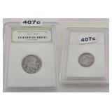 Indian Head Buffalo Nickel 1913-1938 INB Slab